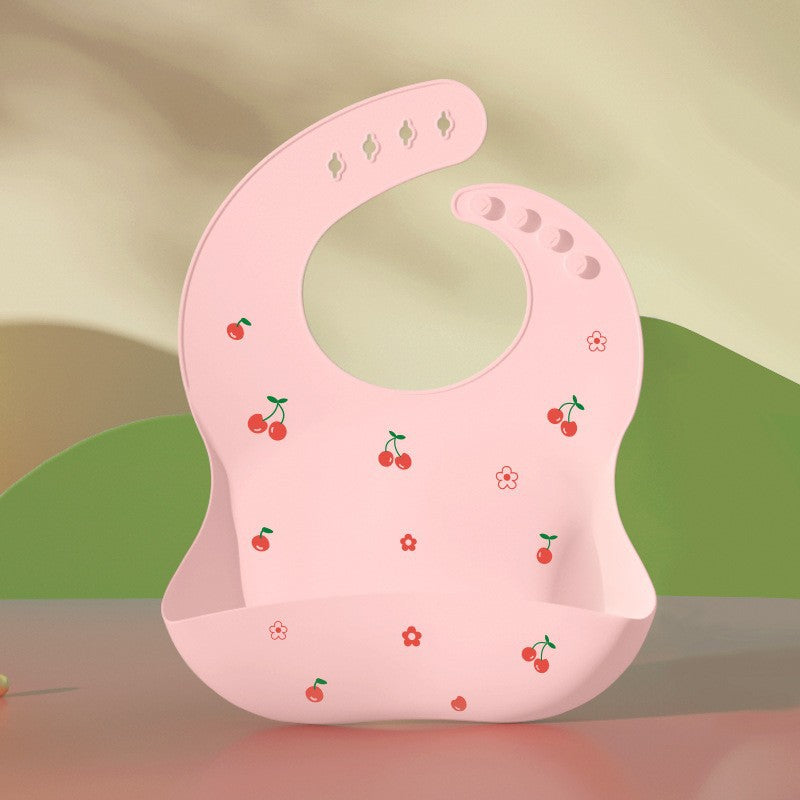 Babero de silicona