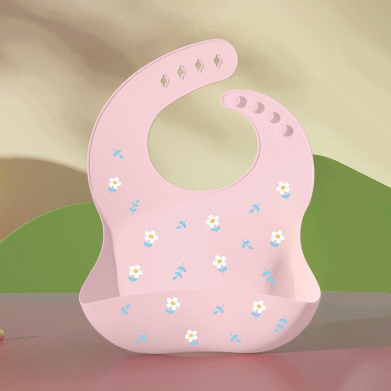 Babero de silicona
